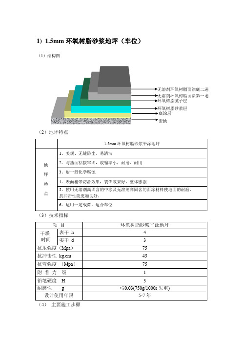 地坪漆施工方案2017218(DOC)