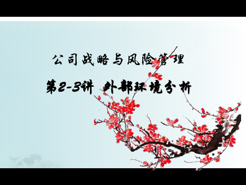 战略管理-公司战略与风险管理培训课件(PPT68页)