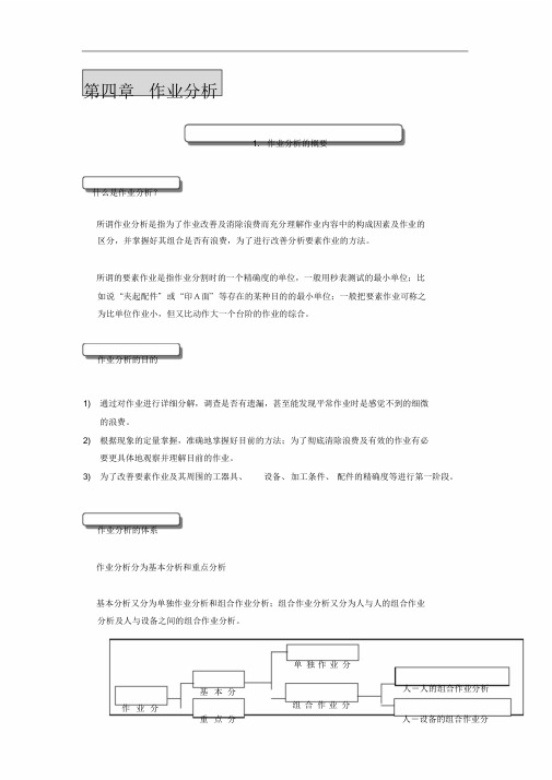 IE工业工程培训教材-第4章(20190421151935)精品资料