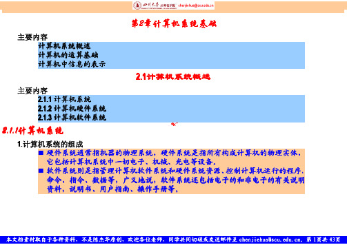 大学计算机基础讲稿02