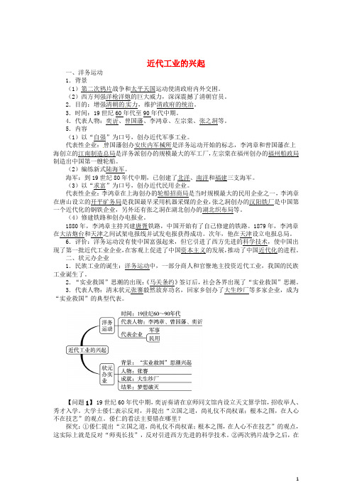 近代工业的兴起