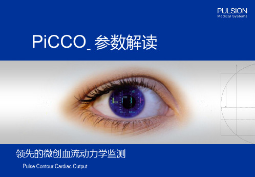 PiCCO参数解读 阜外医院