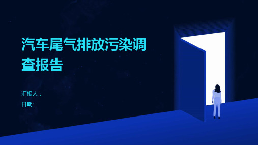 汽车尾气排放污染调查报告