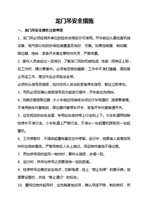 《龙门吊安全措施》.doc