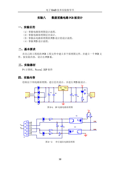 第八讲 数据采集电路PCB板设计