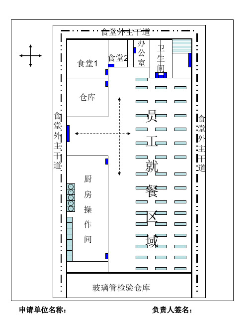 食堂平面布局图 ppt课件