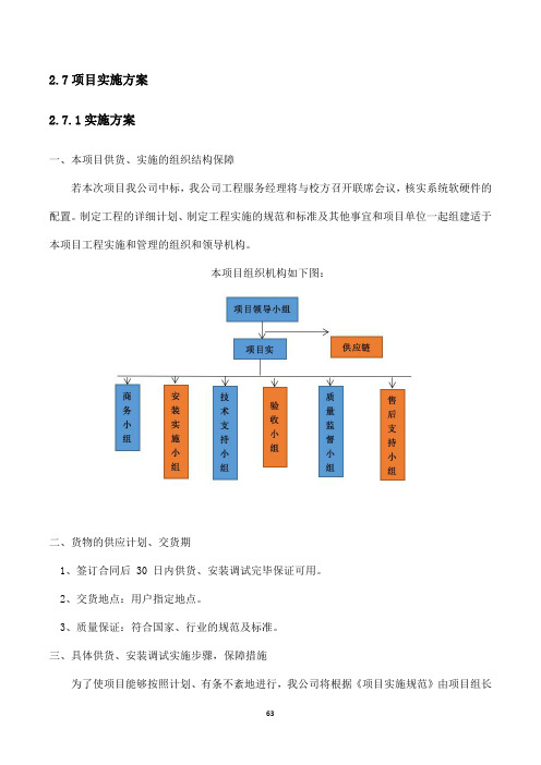 中等职业教育双高建设项目服务方案(纯方案,21页)