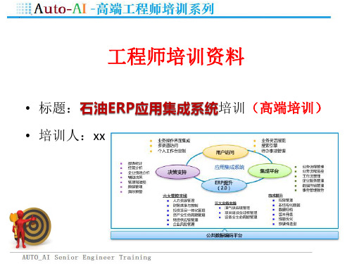 石油ERP应用集成系统培训(高端培训)