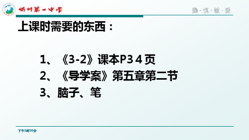 人教版高二物理选修3-2课件(共14张PPT)