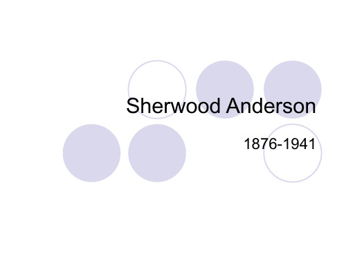 Sherwood+Anderson