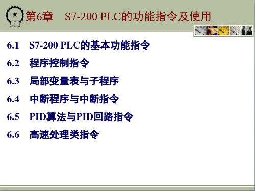 第六章S7-200 PLC的功能指令及使用