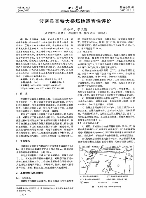 波密县某特大桥场地适宜性评价