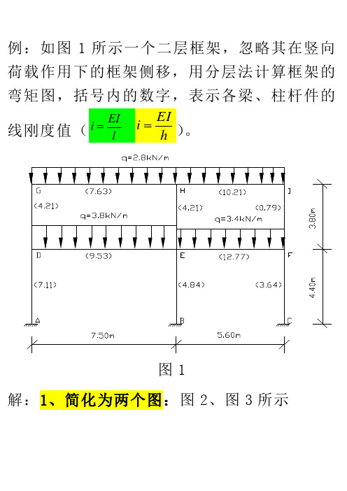 《分层法》例题详解