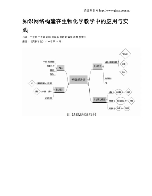 知识网络构建在生物化学教学中的应用与实践