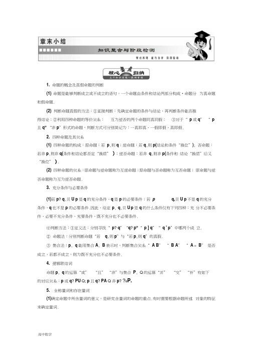数学新同步湘教版选修2-1讲义+精练：第1章章末小结Word版含解析