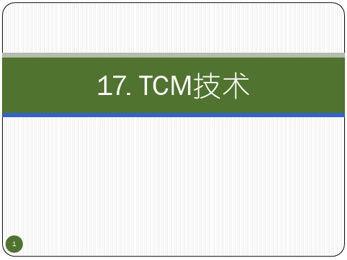 TCM技术