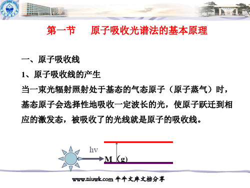 第七章 原子吸收光谱法