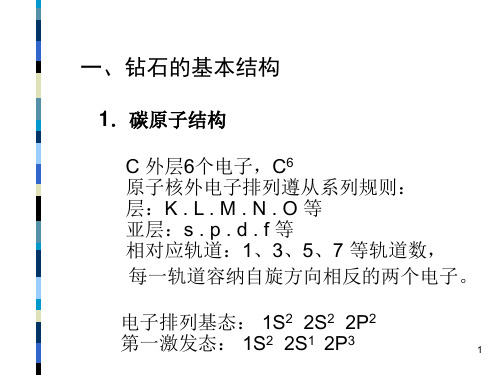 钻石结构及性质.ppt