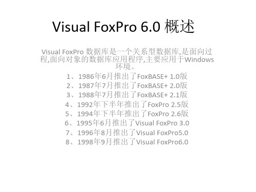 VF6.0实践操作教程