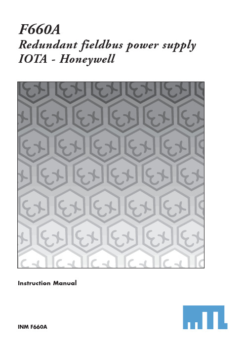 MTL Instruments Group plc INM F660A 冗余字段总线电源供应设备说明