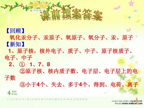 原子的构成