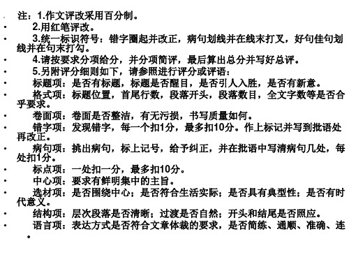 八年级语文下册第一单元作文指导(PPT)3-3