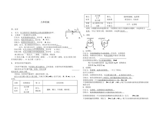 10简单机械功和能