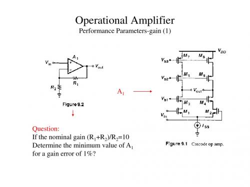 Chapter 9-Operational Amplifier