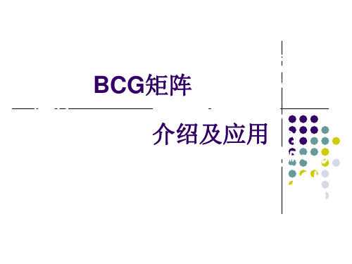 BCG矩阵