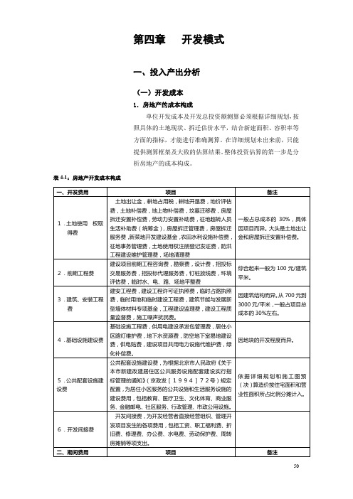 4_北京市石景山区西部地区总体开发策划报告(2005年)_第四部分开发模式与策略)