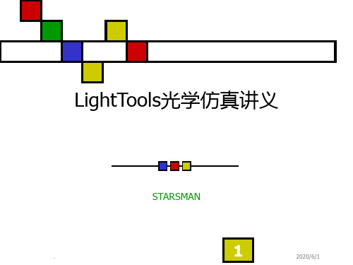 lighttools光学模拟教程PPT课件