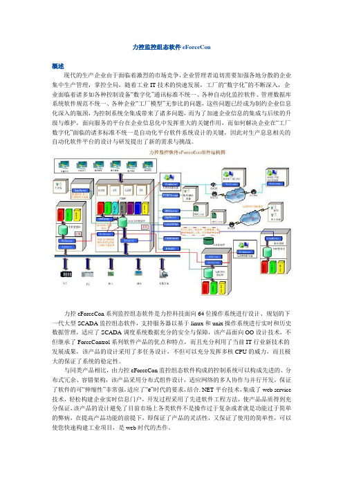 工业监控组态软件eForceCon