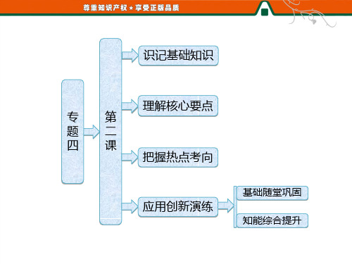 高二历史人民版选修1课件：专题四  第二课  王安石变法