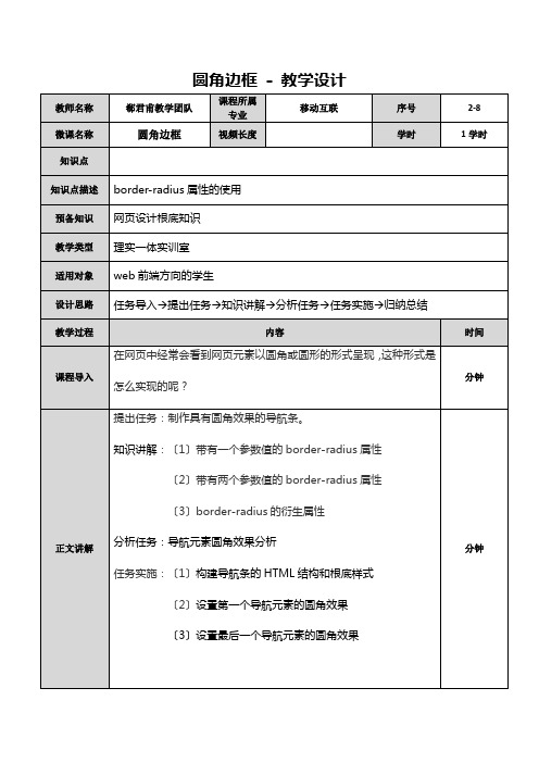 计算机网络技术专业1《2-8 圆角边框 - 教学设计6》