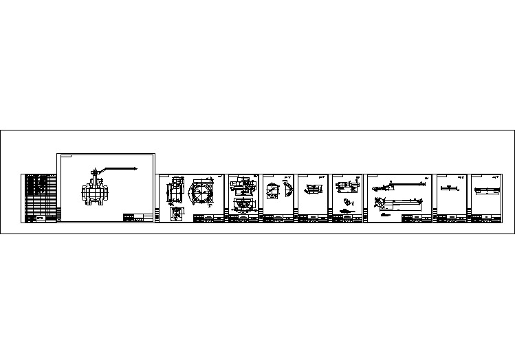 DN50 螺纹连接球阀主体零件图纸 50Q11F16R-00