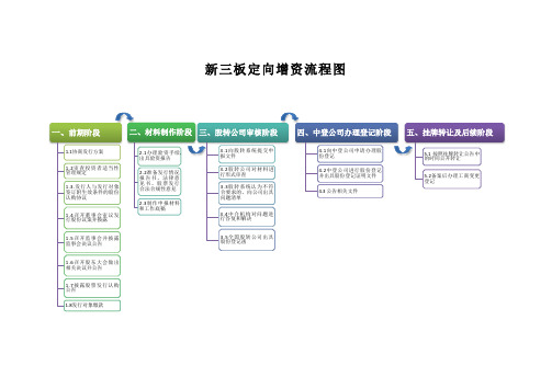 新三板定增流程图