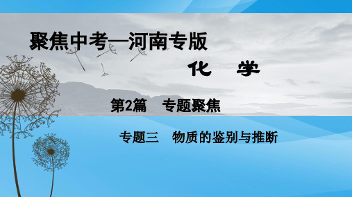 物质的鉴别与推断PPT课件1 人教版优质课件