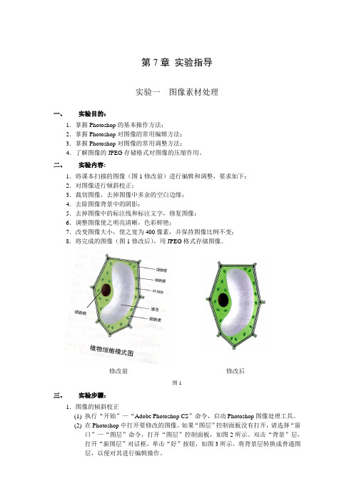 photoshop实验指导