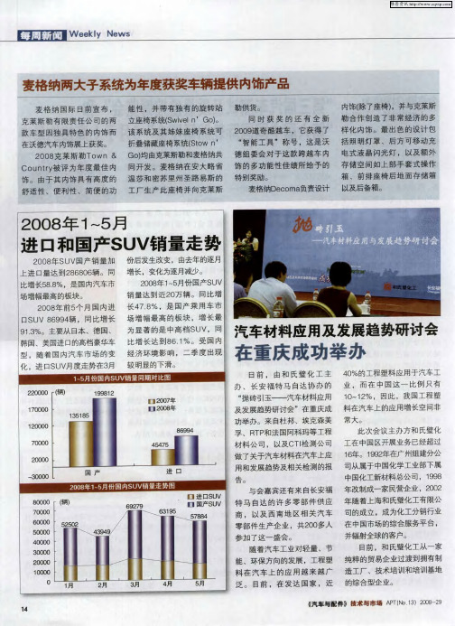 汽车材料应用及发展趋势研讨会在重庆成功举办