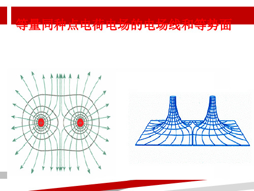 等量同种点电荷电场的电场线和等势面.ppt