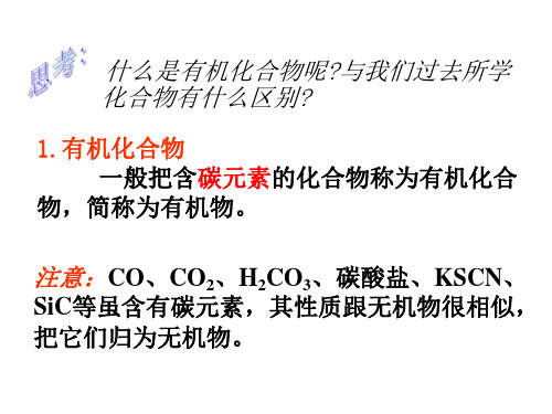 甲烷公开课ppt课件