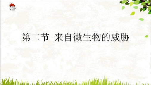 (九下)来自微生物的威胁—2021届浙教版九年级中考一轮同步复习课件