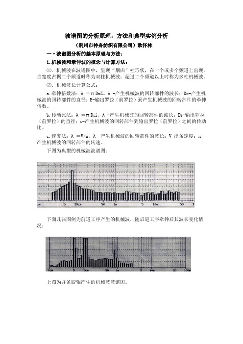 波谱图的分析原理,方法和典型实例分析