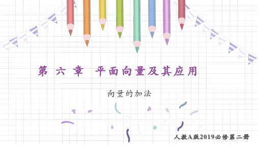 6.2.1向量的加法高一数学教材课件(人教A版2019)