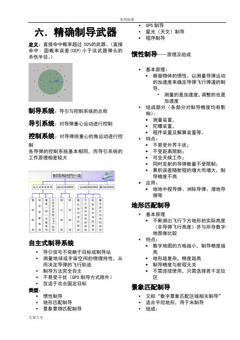 军事理论中篇地知识要点