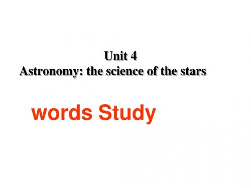 astronomy-the-science-of-the-stars课件4