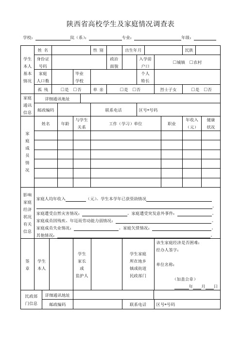 贾欢家庭经济困难学生(空白)