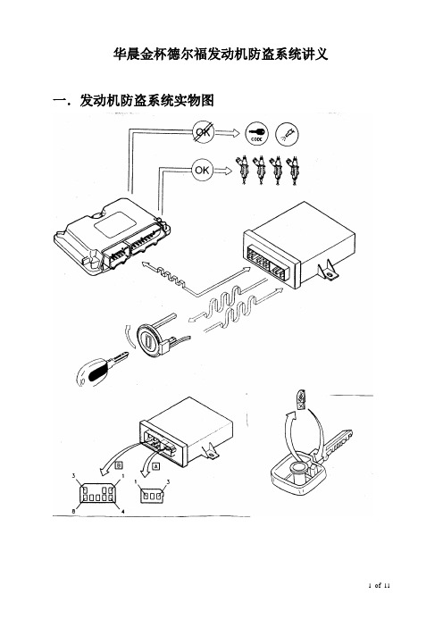 华晨金杯防盗系统讲义-06-02-10