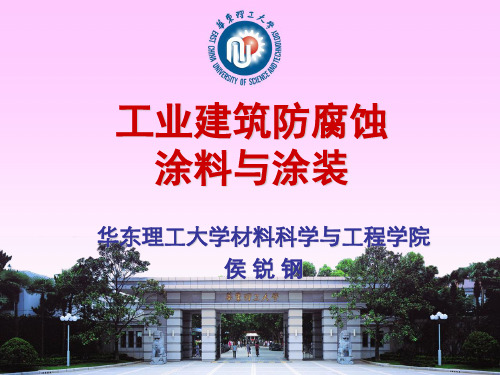 ppt-工业建筑防腐蚀涂料与涂装-PPT课件