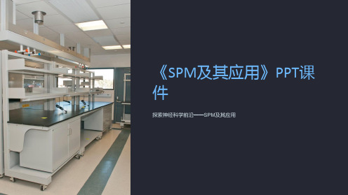 《SPM及其应用》课件